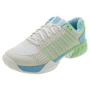Women's Express Light Wide Pickleball Shoes Egret and Patina Green-Footwear-K-Swiss-97292-258S25_b89309d6-e538-4a9b-99e1-11e5056fd46a-Tennis Express