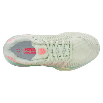 Women's Express Light D Width Pickleball Shoes Ice and Honeydew-Footwear-K-Swiss-97292-440F25-2-Tennis Express