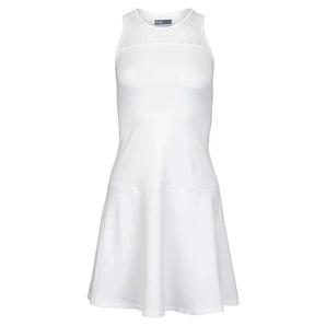Women's Breeze Tennis Dress-Apparel-Lija-97380-WHITE-L-Tennis Express