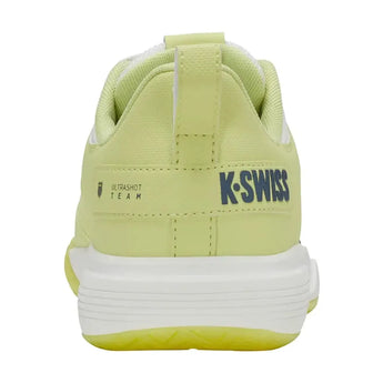 Women's Ultrashot Team Tennis Shoes Luminary Green and Blanc de Blanc-Footwear-K-Swiss-97395-733H25-4-Tennis Express