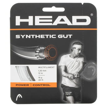 Synthetic Gut Tennis String-Strings-Head-97435-WHITE-L-5-[Sku]-Tennis Express