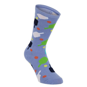 Pickleball Socks Light Blue-Socks-Racquet Inc-97506-DEFAULT-L-Tennis Express