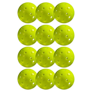 X-40 Outdoor Pickleballs 12 Pack Optic-Balls-Franklin Sports-97817-DEFAULT-L-1-[Sku]-Tennis Express