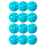X-26 Indoor Pickleballs 12 Pack Blue-Balls-Franklin Sports-97822-DEFAULT-L-Tennis Express