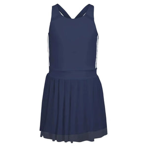 Girls' Game Time Tennis Dress-Apparel-Lucky In Love-97966-400_NAVY-L-Tennis Express