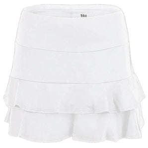 Women's Doubles 13.5 Inch Tennis Skort-Apparel-Tail-98094-120X_CHALK-L-Tennis Express