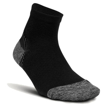 Plantar Fasciitis Relief Light Cushion Quarter Socks-Socks-Feetures-98206-159_BLACK-L-Tennis Express