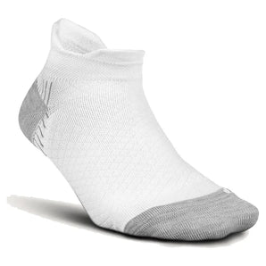 Plantar Fasciitis Relief Light Cushion No Show Tab Socks-Socks-Feetures-98207-158_WHITE-L-Tennis Express