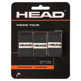 Prime Tour Tennis Overgrip 3-Pack Black-Accessories-Head-98288-DEFAULT-L-Tennis Express