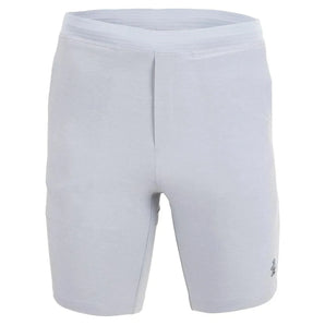 Men's 9 Inch Heather Drawstring Tennis Short-Apparel-Penguin-98390-025_PEARL_GREY-L-Tennis Express