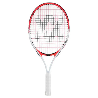 Juniors' Revolution 23 Prestrung Tennis Racquet White and Hot Pink-Racquets-Volkl-98436-DEFAULT-L-Tennis Express