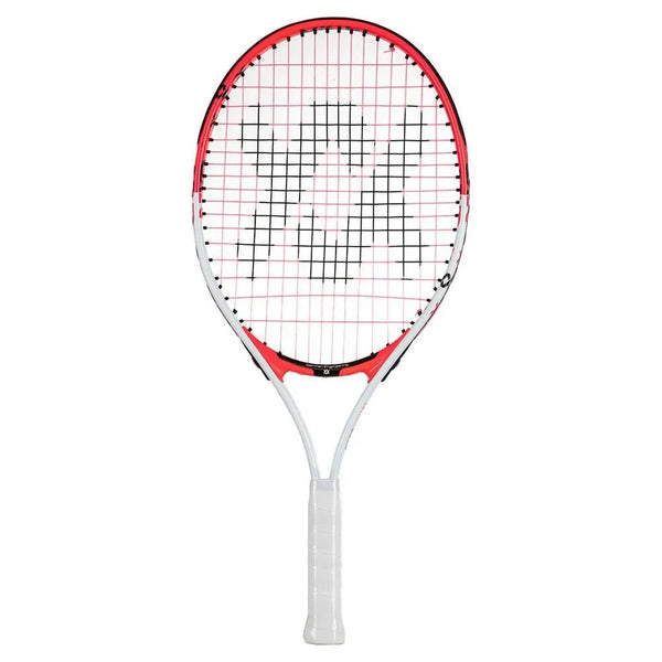 Juniors' Revolution 23 Prestrung Tennis Racquet White and Hot Pink-Racquets-Volkl-98436-DEFAULT-L-Tennis Express