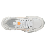 Women's Court Express Pickleball Shoes White and Blazing Orange,Footwear,K-Swiss,,,Tennis Express,98552-154F26-5