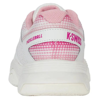 Women's Court Express Pickleball Shoes Cloud Dancer and Blossom-Footwear-K-Swiss-98552-965U25-4-Tennis Express