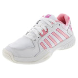 Women's Court Express Pickleball Shoes Cloud Dancer and Blossom-Footwear-K-Swiss-98552-965U25copy-Tennis Express