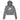 Girls' Sportswear Club French Terry Cropped Hoodie Carbon Heather and White-Apparel-Nike-98770-DEFAULT-L-Tennis Express