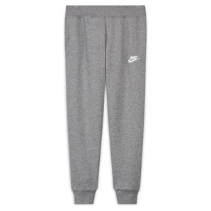 Girls' Sportswear Club Fleece Pants-Apparel-Nike-98771-091_CARBON_HTWT-L-Tennis Express