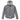 Girls' Sportswear Club Fleece Full-Zip Hoodie-Apparel-Nike-98774-091_CARBON_HTWT-L-Tennis Express