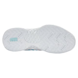 Women's Express Light 3 Padel Shoes White and Soft Neon Blue-Footwear-K-Swiss-98900-146-5-Tennis Express
