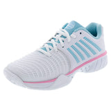 Women's Express Light 3 Padel Shoes White and Soft Neon Blue-Footwear-K-Swiss-5-WHITE/SOFT_NEON_BLUE, [current_file_name-Tennis Express
