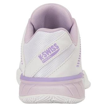 Women's Express Light 3 Padel Shoes White and Orchid Hush,Footwear,K-Swiss,,,Tennis Express,98900-160F26-4