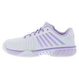 Women's Express Light 3 Padel Shoes White and Orchid Hush,Footwear,K-Swiss,,,Tennis Express,98900-160F2602copy