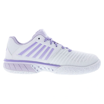 Women's Express Light 3 Padel Shoes White and Orchid Hush,Footwear,K-Swiss,,,Tennis Express,98900-160F2603copy