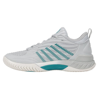 Women's Hypercourt Supreme 2 Tennis Shoes Glacier Gray and Blanc de Blanc,Footwear,K-Swiss,,,Tennis Express,99071-091-2