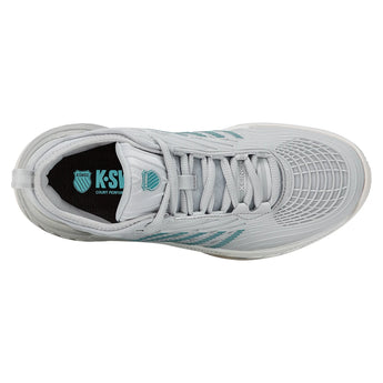 Women's Hypercourt Supreme 2 Tennis Shoes Glacier Gray and Blanc de Blanc,Footwear,K-Swiss,,,Tennis Express,99071-091-3