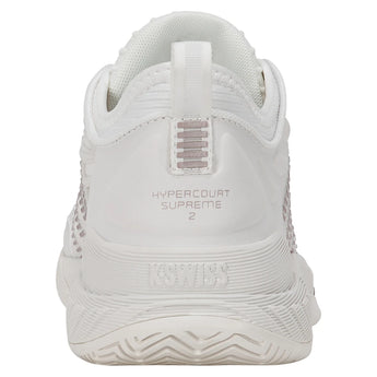 Women's Hypercourt Supreme 2 Tennis Shoes Blanc de Blanc and Rose Gold,Footwear,K-Swiss,,,Tennis Express,99071-118-5