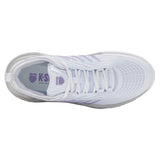 Women's Hypercourt Supreme 2 Tennis Shoes White and Lunar Rock-Footwear-K-Swiss-99071-160-4-Tennis Express
