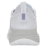 Women's Hypercourt Supreme 2 Tennis Shoes White and Lunar Rock-Footwear-K-Swiss-99071-160-5-Tennis Express
