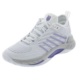 Women's Hypercourt Supreme 2 Tennis Shoes White and Lunar Rock,Footwear,K-Swiss,5,WHITE/LUNAR_ROCK,Tennis Express,99071-160S26copy
