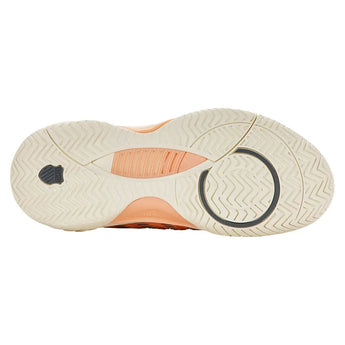 Women's Hypercourt Supreme 2 Tennis Shoes Peach Parfait and Egret-Footwear-K-Swiss-99071-644U26-5-Tennis Express