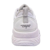 Women's Hypercourt Supreme 2 Tennis Shoes White and Vapor Blue-Footwear-K-Swiss-99071-996S24-6-Tennis Express