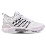 Women's Hypercourt Supreme 2 Tennis Shoes White and Vapor Blue-Footwear-K-Swiss-99071-996S24-1-Tennis Express