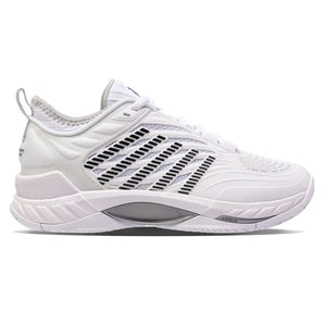 Women's Hypercourt Supreme 2 Tennis Shoes White and Vapor Blue-Footwear-K-Swiss-99071-996S24-1-Tennis Express