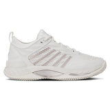 Women's CLAY Court Hypercourt Supreme 2 Tennis Shoes Blanc de Blanc and Rose Gold,Footwear,K-Swiss,,,Tennis Express,99072-118F26-1