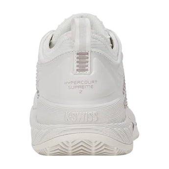 Women's CLAY Court Hypercourt Supreme 2 Tennis Shoes Blanc de Blanc and Rose Gold,Footwear,K-Swiss,,,Tennis Express,99072-118F26-5