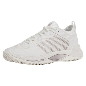 Women's CLAY Court Hypercourt Supreme 2 Tennis Shoes Blanc de Blanc and Rose Gold,Footwear,K-Swiss,Blanc de Blanc/Rose Gold,5,Tennis Express,99072-118F26_95263aab-396e-4366-992b-c68c9071a04b