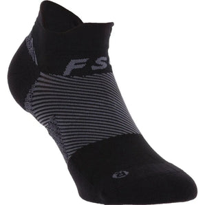 FS4 No Show Plantar Fasciitis Socks-Socks-OS1st-99255-BLACK-L-Tennis Express