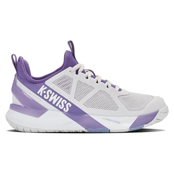 Women's K-Frame Speed Tennis Shoes Nimbus Cloud and White-Footwear-K-Swiss-99484-079-2-Tennis Express