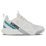 Women's K-Frame Speed Tennis Shoes Blanc de Blanc and Glacier Gray,Footwear,K-Swiss,,,Tennis Express,99484-110F26-1