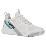 Women's K-Frame Speed Tennis Shoes Blanc de Blanc and Glacier Gray,Footwear,K-Swiss,Blanc de Blanc and Glacier Gray,5,Tennis Express,99484-110F26