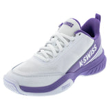 Women's SpeedEx 2 Tennis Shoes White and Purple Haze,Footwear,K-Swiss,5,WHITE/PURPLE_HAZE,Tennis Express,99486-156S26copy