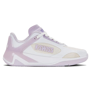 Women's K-Frame Pickleball Shoes White and Orchid Hush-Footwear-K-Swiss-99491-143-2-Tennis Express