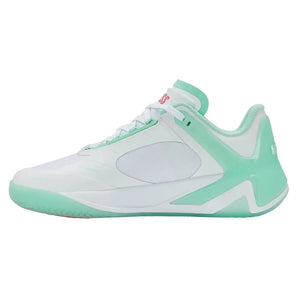 Women's K-Frame Pickleball Shoes White and Neon Mint-Footwear-K-Swiss-99491-177F25-2-Tennis Express