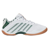 Women's LIL Hypercourt Express 3 Tennis Shoes White and Team Green, K-Swiss, White/Team Green, Tennis Express, 99583-108U26-WHITE-TEAM-GREEN-1