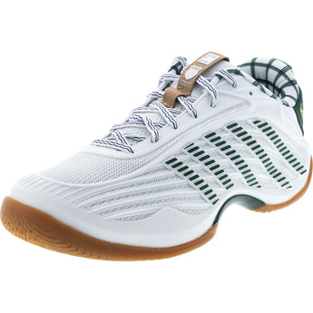 Women's LIL Hypercourt Express 3 X Lil Preppy Tennis Shoes White and Team Green, K-Swiss, White/Team Green, Tennis Express, 99583-108U26-WHITE-TEAM-GREEN-3