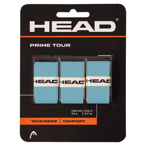 Prime Tour Tennis Overgrip 3-Pack Blue-Accessories-Head-99736-DEFAULT-L-Tennis Express
